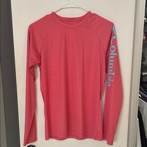 Columbia Coral Long Sleeve Shirt with Logo